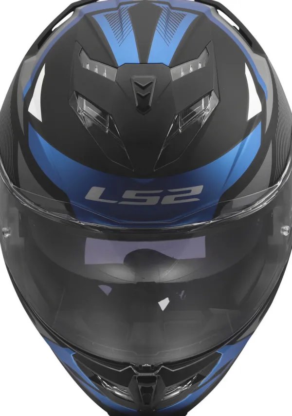 LS2 Integraalhelmen|Race Helmen-FF818 tor III Koai Back Bue