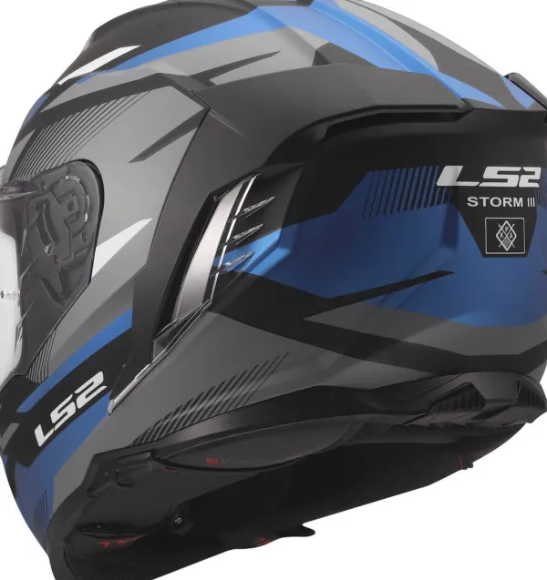 LS2 Integraalhelmen|Race Helmen-FF818 tor III Koai Back Bue