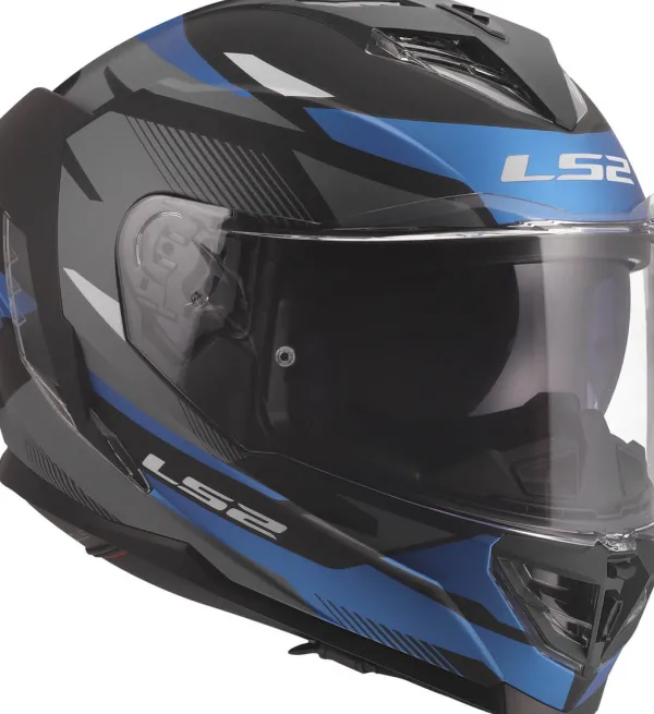 LS2 Integraalhelmen|Race Helmen-FF818 tor III Koai Back Bue