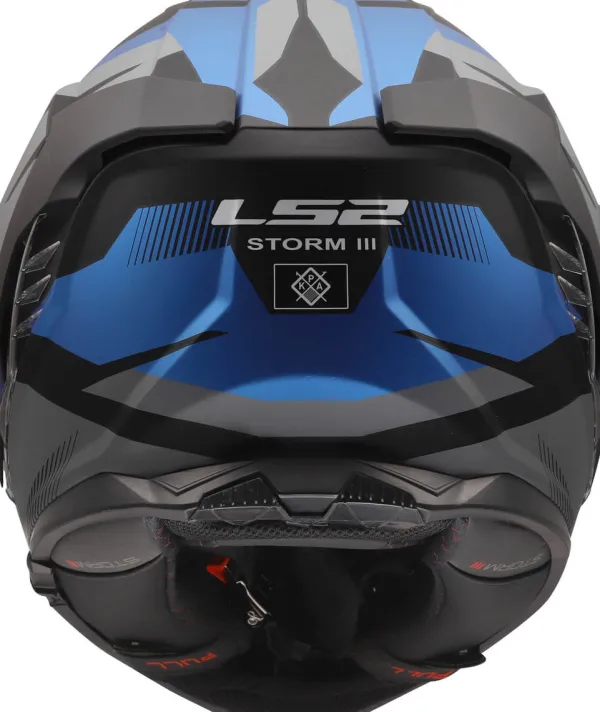 LS2 Integraalhelmen|Race Helmen-FF818 tor III Koai Back Bue