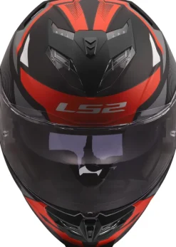 LS2 Integraalhelmen|Race Helmen-FF818 tor III Koai Back Red