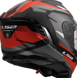 LS2 Integraalhelmen|Race Helmen-FF818 tor III Koai Back Red