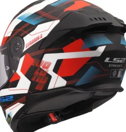 LS2 Integraalhelmen|Helmen Met Zonnevizier-FF808 trea II ika White Bue Red-06