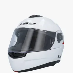 LS2 Systeemhelmen|Helmen Met Zonnevizier-FF908 trobe II Go White