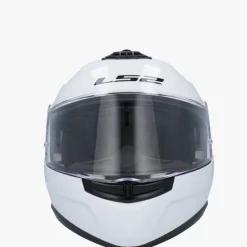 LS2 Systeemhelmen|Helmen Met Zonnevizier-FF908 trobe II Go White