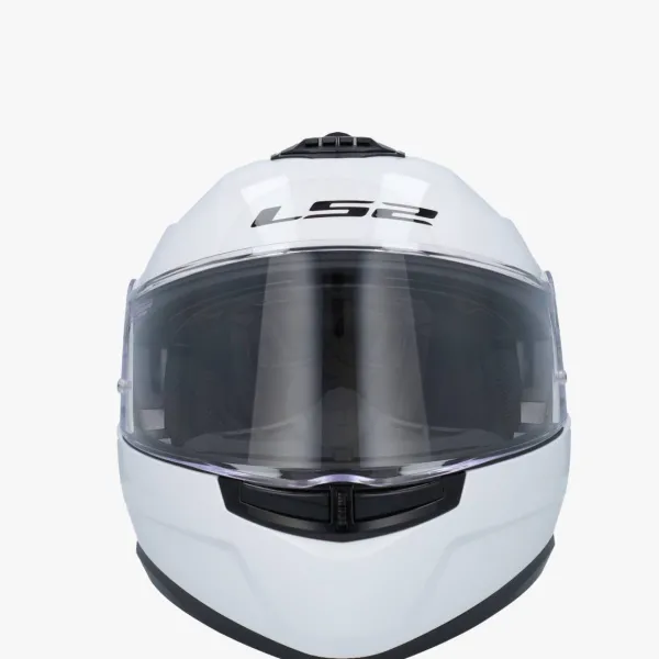 LS2 Systeemhelmen|Helmen Met Zonnevizier-FF908 trobe II Go White