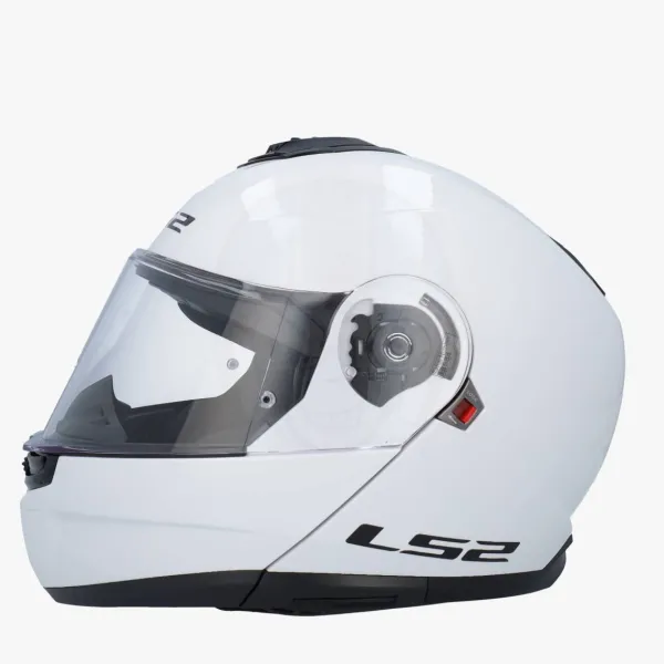 LS2 Systeemhelmen|Helmen Met Zonnevizier-FF908 trobe II Go White