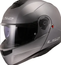 LS2 Systeemhelmen|Helmen Met Zonnevizier-FF908 trobe II att Titaniu
