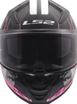 LS2 Integraalhelmen|Helmen Met Zonnevizier-FF811 Vector II Darfo Back Pink-06