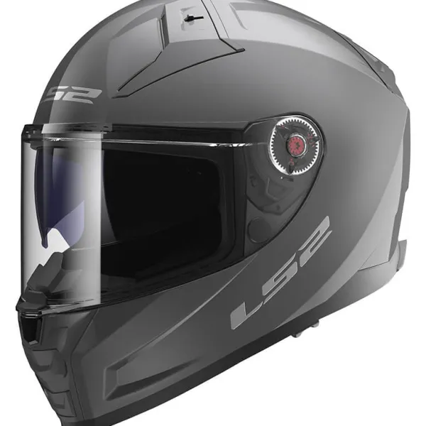 LS2 Integraalhelmen|Helmen Met Zonnevizier-FF811 Vector II oid Nardo Grey 06