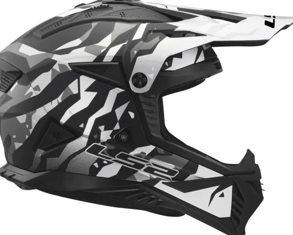 LS2 Adventure Helmen|Crosshelmen-X708 Fat II Grotek Back Grey-06