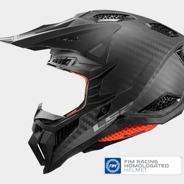 LS2 Adventure Helmen|Crosshelmen-X703 X-Force Pro Fi att Carbon