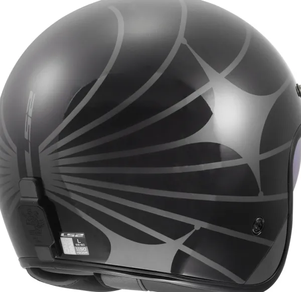 LS2 Jethelmen|Helmen Met Zonnevizier-OF601 Bob II Coic Back Grey-06