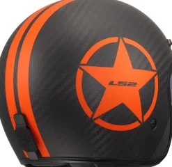 LS2 Jethelmen|Helmen Met Zonnevizier-OF601 Bob II C tar Orange-06