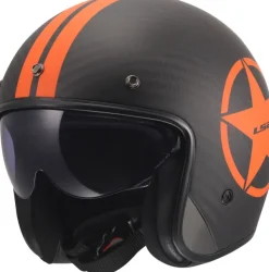 LS2 Jethelmen|Helmen Met Zonnevizier-OF601 Bob II C tar Orange-06