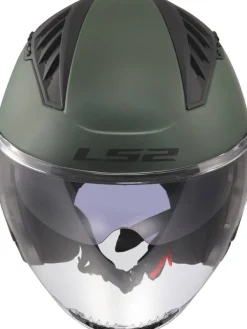 LS2 Jethelmen|Helmen Met Zonnevizier-OF600 Copter II oid iitary Green-06