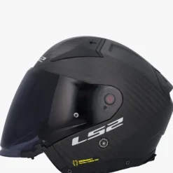 LS2 Jethelmen|Helmen Met Zonnevizier-OF603 Infinity II att Carbon