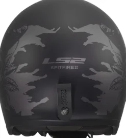 LS2 Jethelmen|Helmen Met Zonnevizier-OF599 pitfire II Wiy Back Grey-06