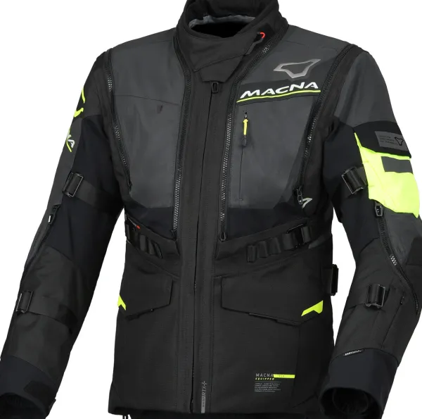 Macna Motorjassen-Fexodu adie otorja Night Eye Back/Yeow 187
