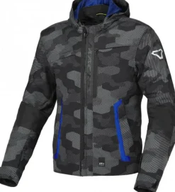 Macna Motorjassen-Riggor otorja Waterproof Back/Bue