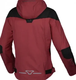 Macna Motorjassen-Territor adie otorja Waterproof Hoodie Red/Back