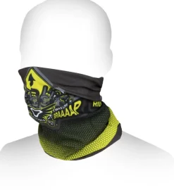 Macna Nekwarmers En Windcollars-Tube zomer Logo Grey/Black