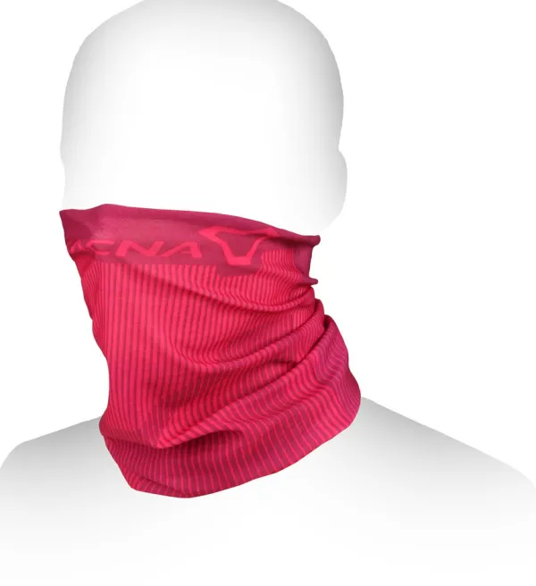 Macna Nekwarmers En Windcollars-Tube zomer Logo Pink