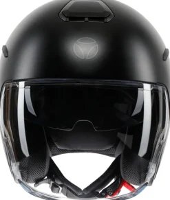 Momo Jethelmen|Helmen Met Zonnevizier-AERO ono att Back/Dark Grey 001