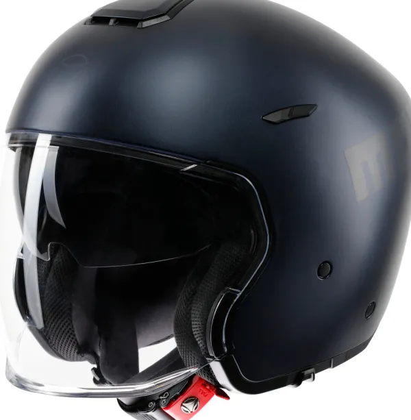 Momo Jethelmen|Helmen Met Zonnevizier-AERO ono att Deep Bue/Anthracite 006
