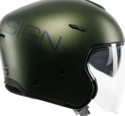 Momo Jethelmen|Helmen Met Zonnevizier-AERO ono att t Green/Anthracite 003