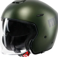 Momo Jethelmen|Helmen Met Zonnevizier-AERO ono att t Green/Anthracite 003