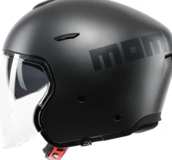 Momo Jethelmen|Helmen Met Zonnevizier-AERO ono att Titaniu/Anthracite 002