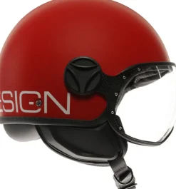 Momo Fashion Helmen-FGTR Caic Candy att Red/White 010