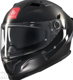 MT Integraalhelmen|Helmen Met Zonnevizier-Braker SV Solid Black