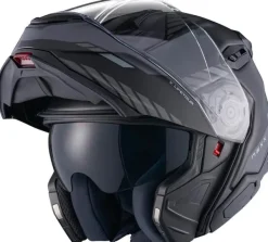 NEXX Systeemhelmen|Helmen Met Zonnevizier-X.IFETOUR Gobe att Back/Grey