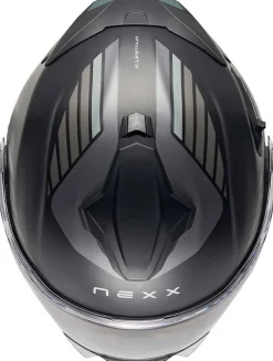 NEXX Systeemhelmen|Helmen Met Zonnevizier-X.IFETOUR Gobe att Back/Grey