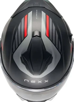 NEXX Systeemhelmen|Helmen Met Zonnevizier-X.IFETOUR Gobe att Back/Red
