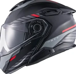 NEXX Systeemhelmen|Helmen Met Zonnevizier-X.IFETOUR Gobe att Back/Red