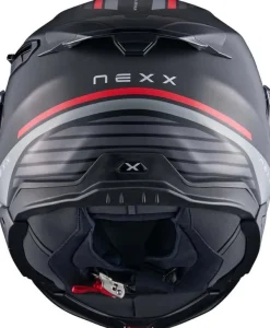 NEXX Systeemhelmen|Helmen Met Zonnevizier-X.IFETOUR Gobe att Back/Red