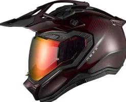 NEXX Integraalhelmen|Bluetooth Helmen-X.RAY Naib Carbon Red