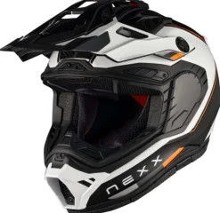 NEXX Integraalhelmen|Bluetooth Helmen-X.RAY Raid White/Orange