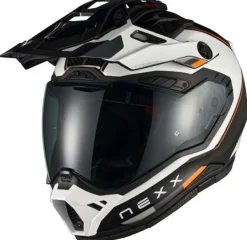 NEXX Integraalhelmen|Bluetooth Helmen-X.RAY Raid White/Orange