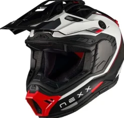 NEXX Integraalhelmen|Bluetooth Helmen-X.RAY Raid White/Red