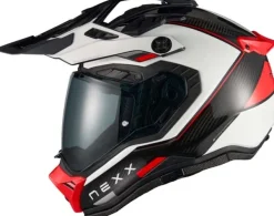 NEXX Integraalhelmen|Bluetooth Helmen-X.RAY Raid White/Red