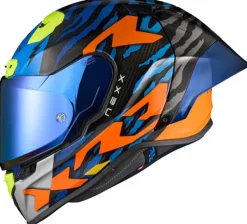 NEXX Integraalhelmen|Bluetooth Helmen-X.R3R Ziger Back/Orange