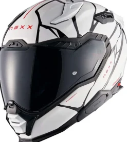 NEXX Adventure Helmen|Helmen Met Zonnevizier-X.WT3 B-ide White