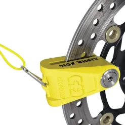 Oxford Motorsloten-Alpha XD14 Disc Lock (14mm pin) Yellow ART4 LK276