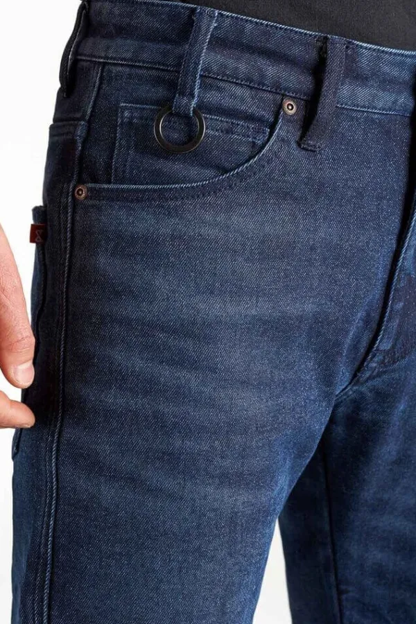 Pando Moto Motorbroeken-Arnie-Slim Motorbroek Blue