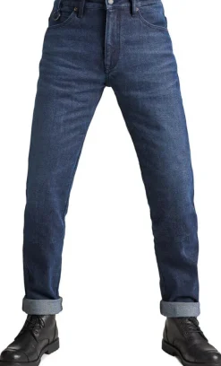 Pando Moto Motorbroeken-Arnie-Slim Motorbroek Blue