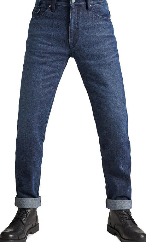 Pando Moto Motorbroeken-Arnie-Slim Motorbroek Blue